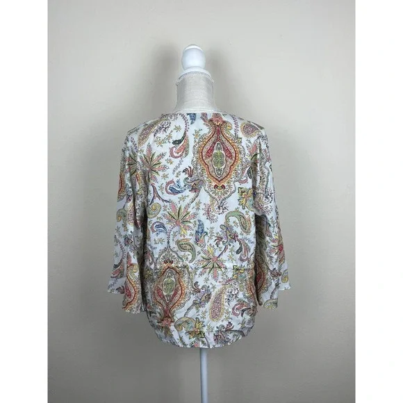 Zara Floral Blouse Top - Picture 6 of 7